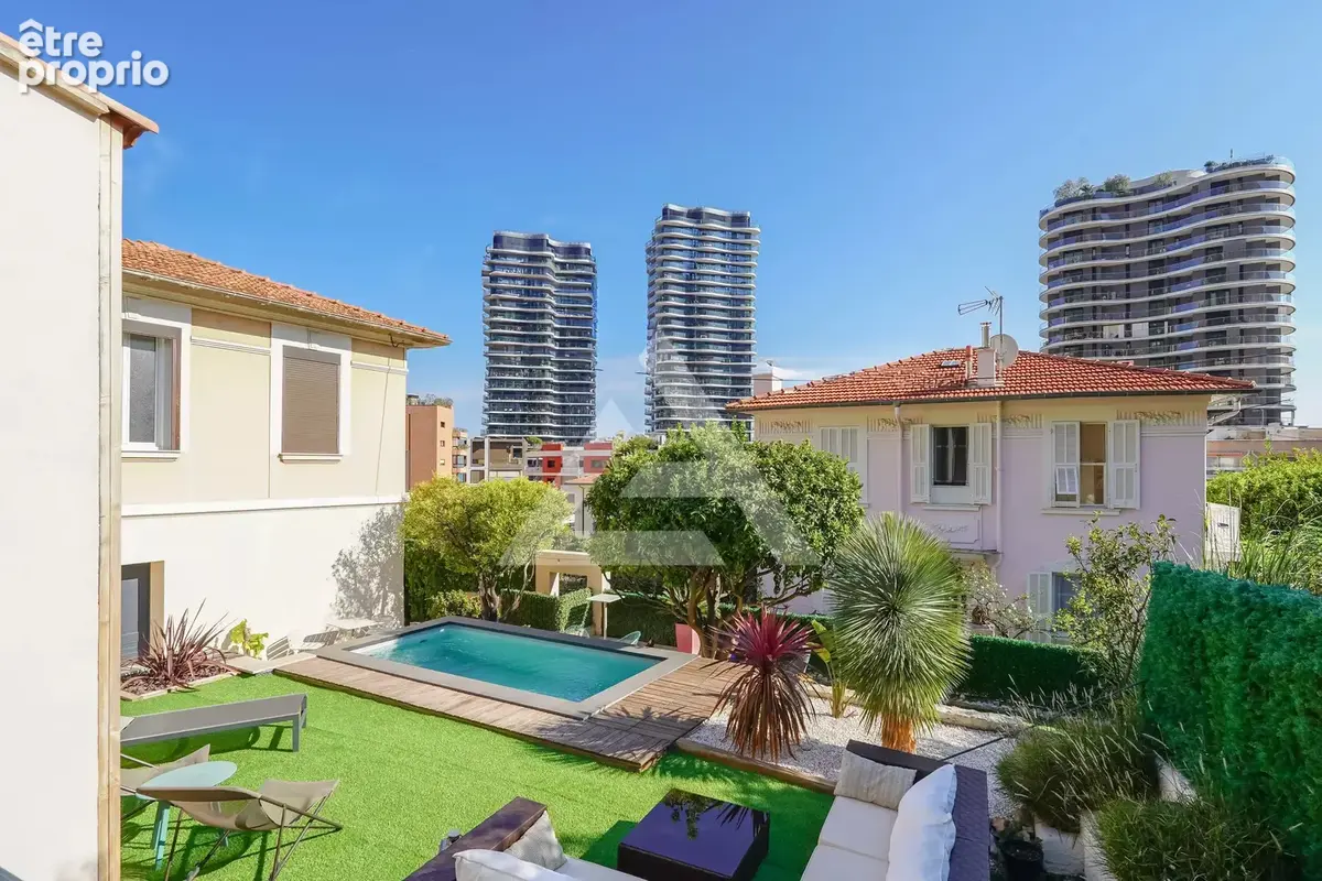 Villa  avec piscine - beausoleil - garage et parking - photo 5