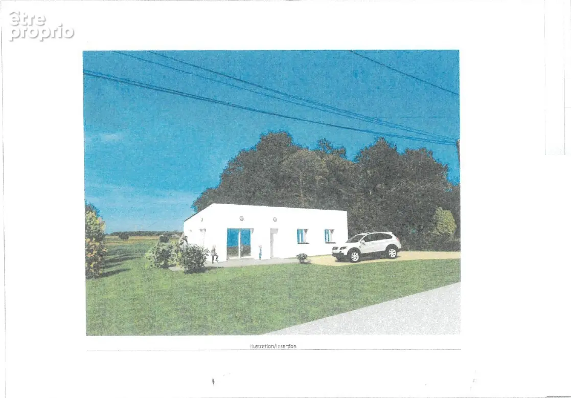 Terrain constructible 2608 m². Lanouée - photo 1