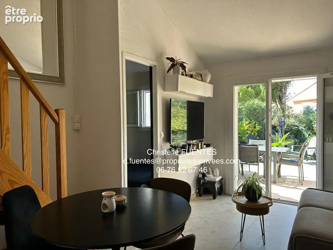 Herault - loupian (34140) - maison en coproprietes - t2 bis avec terrasse jardin parking - photo 4