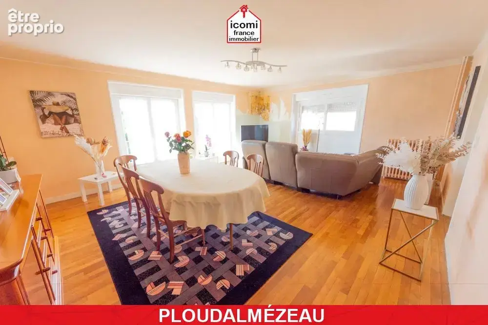 Finistere - ploudalmézeau (29830) - a vendre - appartement t5 133m² - 4 chambres - dalle beton - seul a l'etage - garage - beau  - photo 4