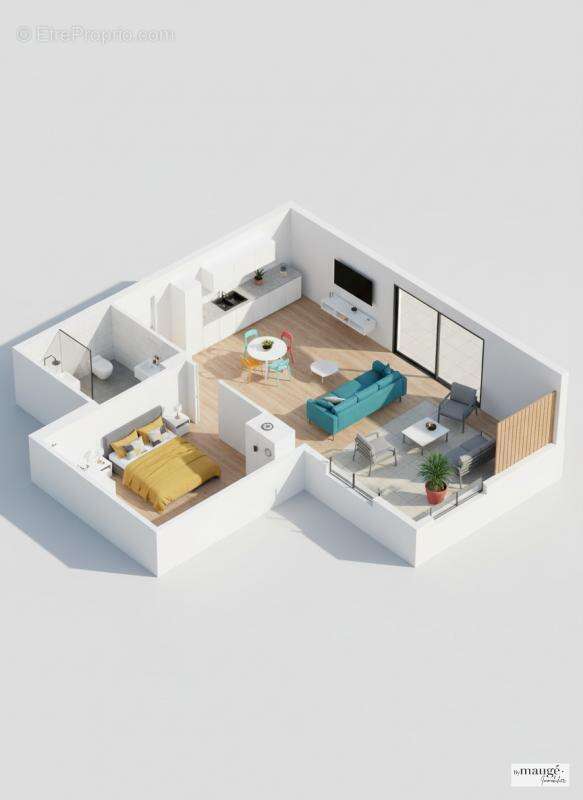 Appartement à PONT-EVEQUE