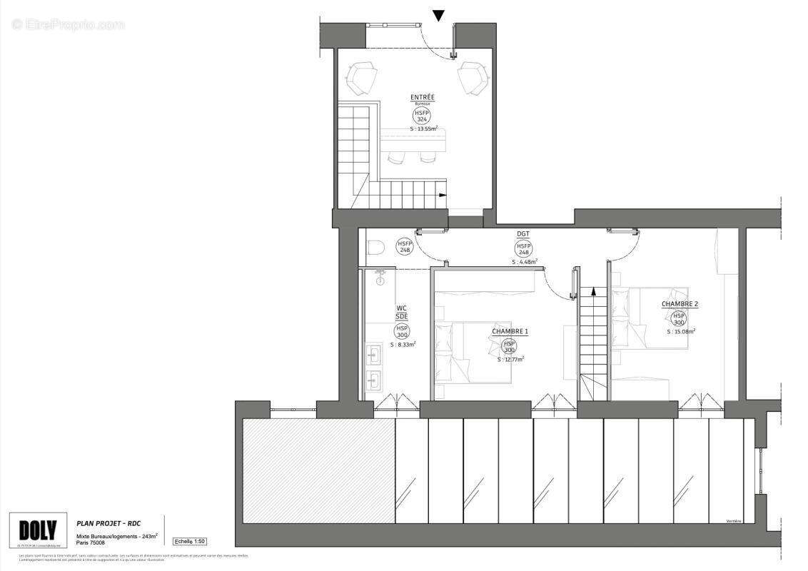 Appartement à PARIS-8E
