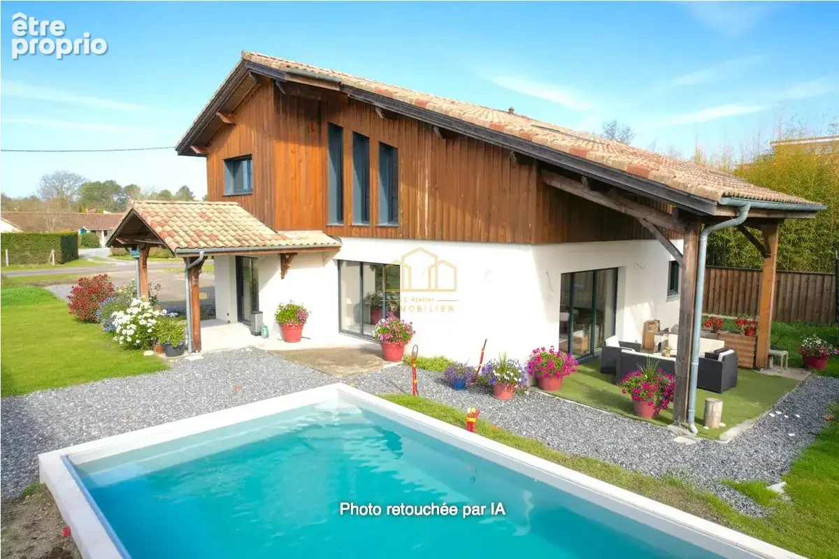 Maison contemporaine avec piscine, studio et garage à vendre à Salles - photo 17