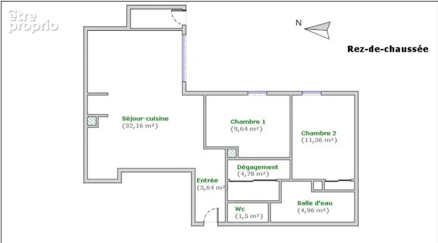 Appartement T3 récent avec jardin et stationnement - DINARD - photo 2