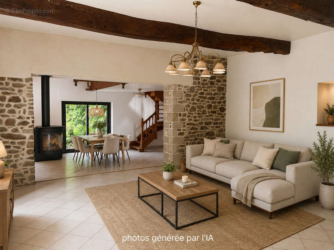 Propriété d'exception avec piscine intérieure   269 m2   Créhen - photo 7