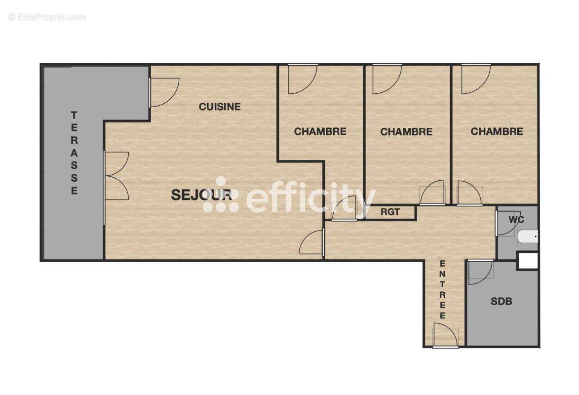 Appartement à PONTOISE