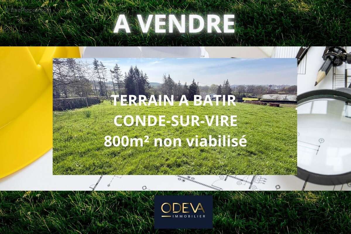 Terrain à CONDE-SUR-VIRE