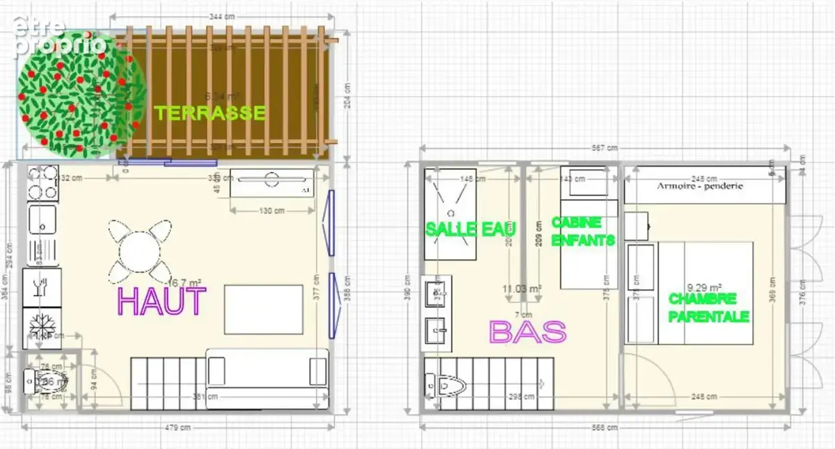 A vendre : bungalow ajoupa f1 22 m² a sainte-anne (97180) - photo 5