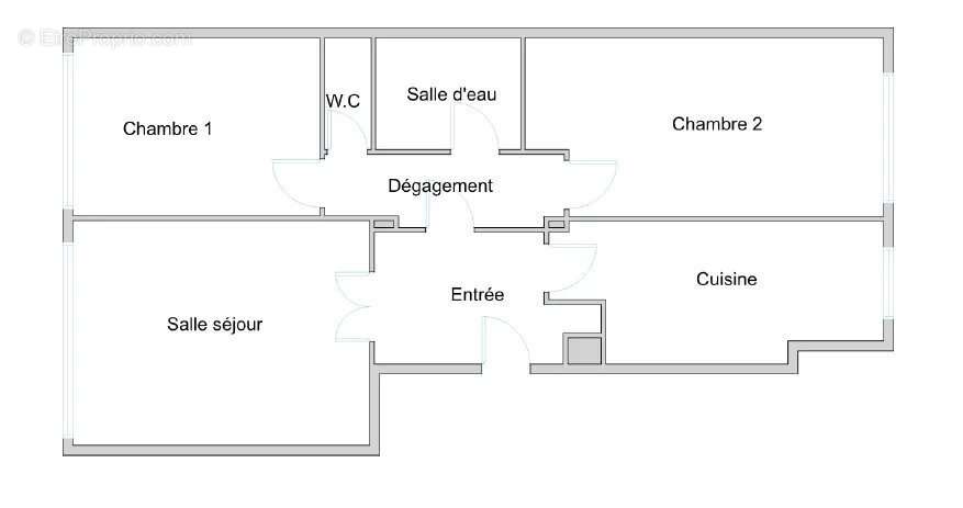 Appartement à PARIS-15E