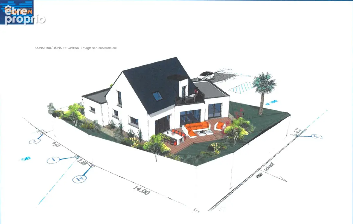La Forêt Fouesnant - Terrain constructible de 714m² - photo 6