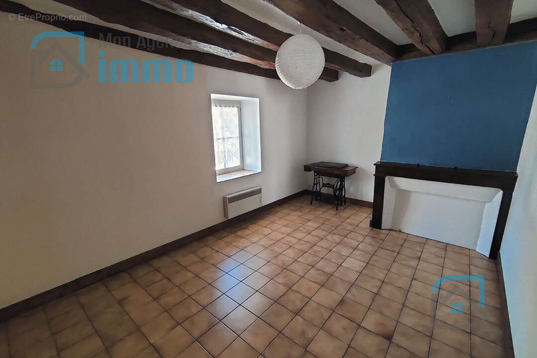 A Mehun-sur-Yèvre  - Maison en pierres 4 chambre + grande dépendance - Terrain en bordure de rivière - photo 5