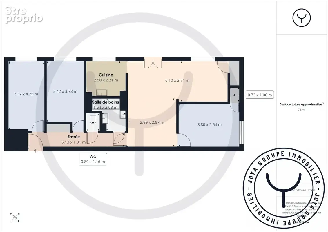 Appartement 72 m² à Troyes  - photo 8