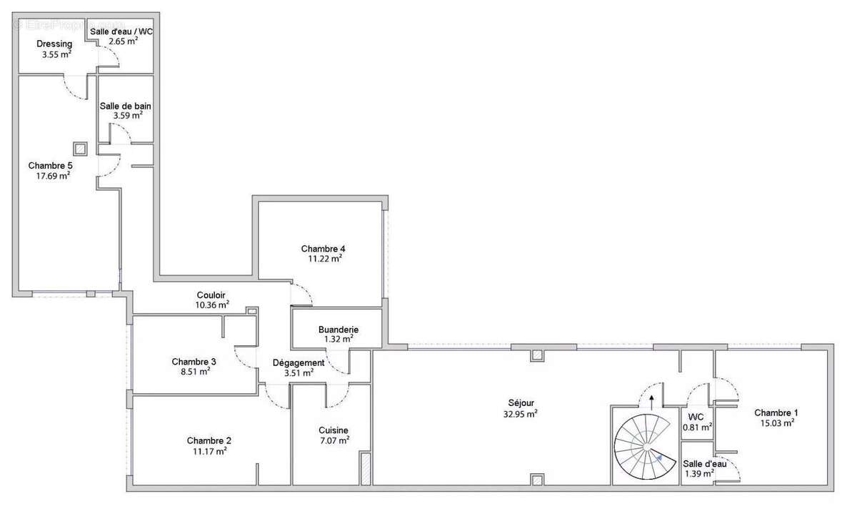 Appartement à PARIS-15E