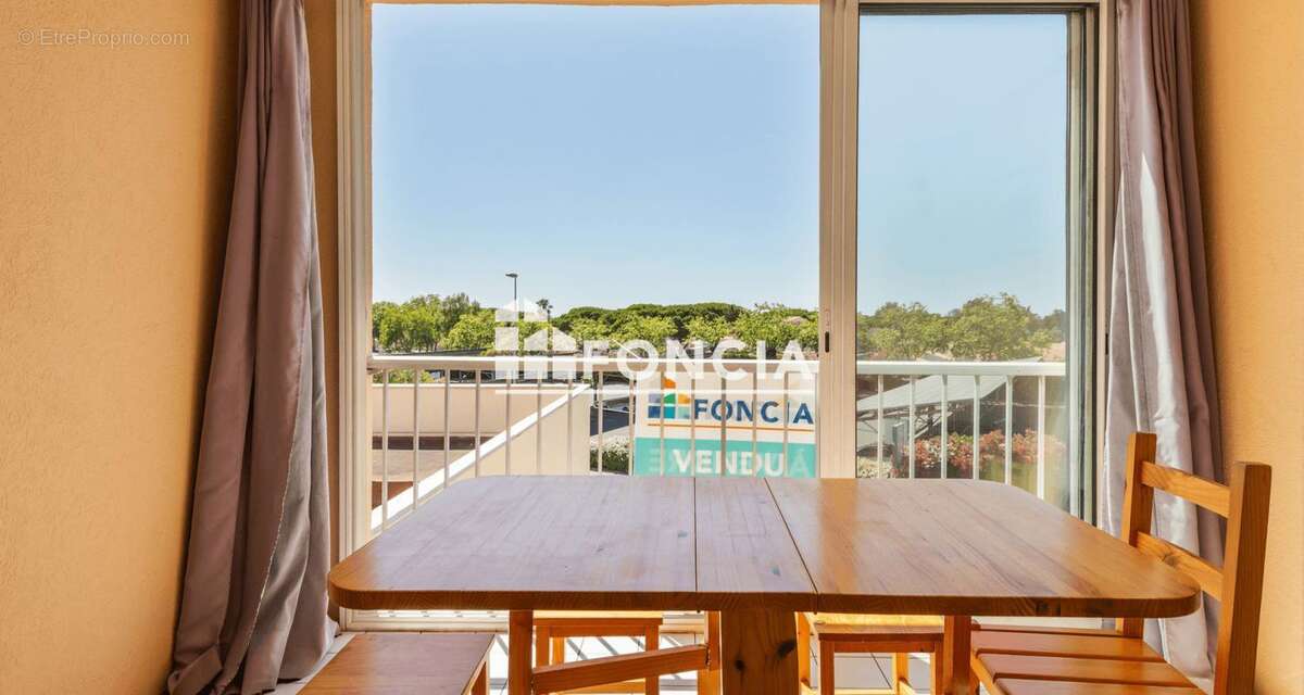 Cap d’Agde – Quartier Richelieu  Appartement T2 cabine avec loggia, piscine - photo 9
