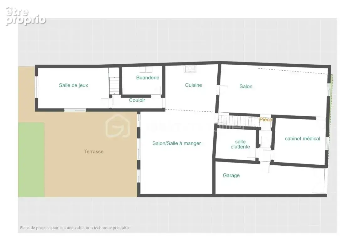 Grande maison familiale avec un fort potentiel, en hyper centre de 1948, 402m2, 15 pièces 7 chambres!!!!!! - photo 16