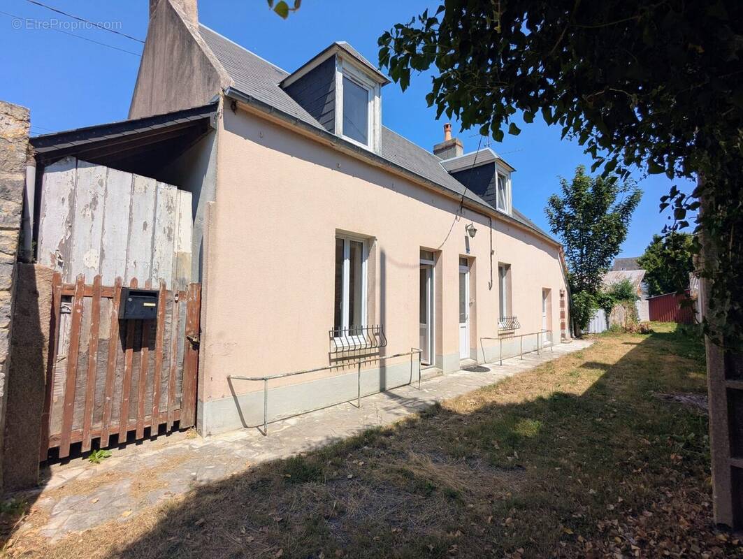 façade - Maison à ISIGNY-SUR-MER