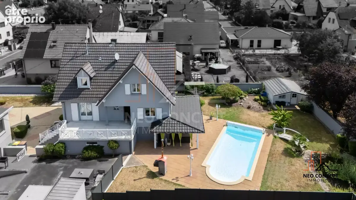 * HERRLISHEIM * Magnifique maison de type 5 pièces de 148.50 m² total avec une sublime piscine sur 9.10 ares ! * - photo 18