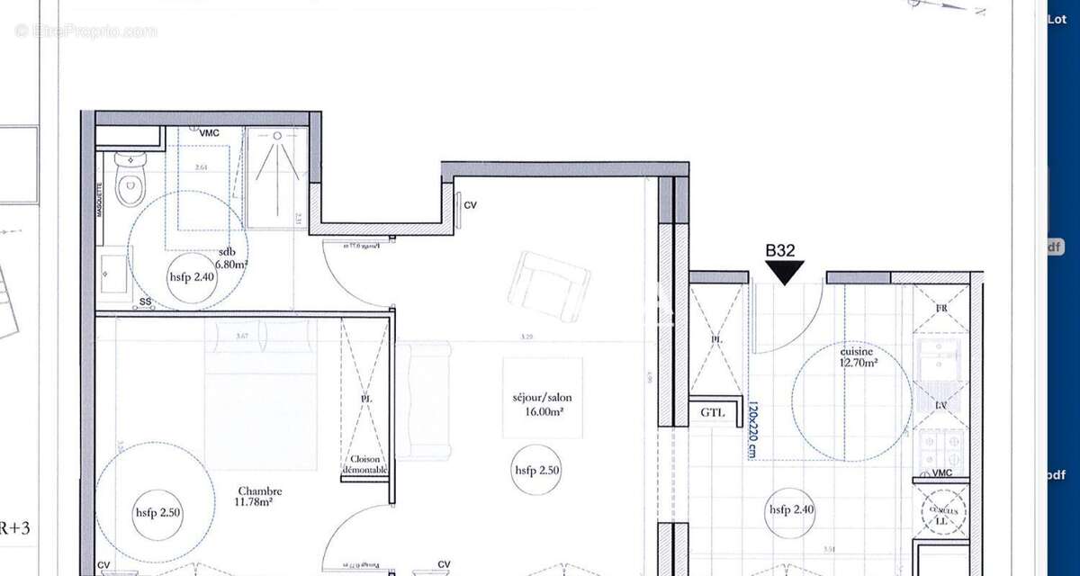 Appartement à VILLENEUVE-LES-AVIGNON