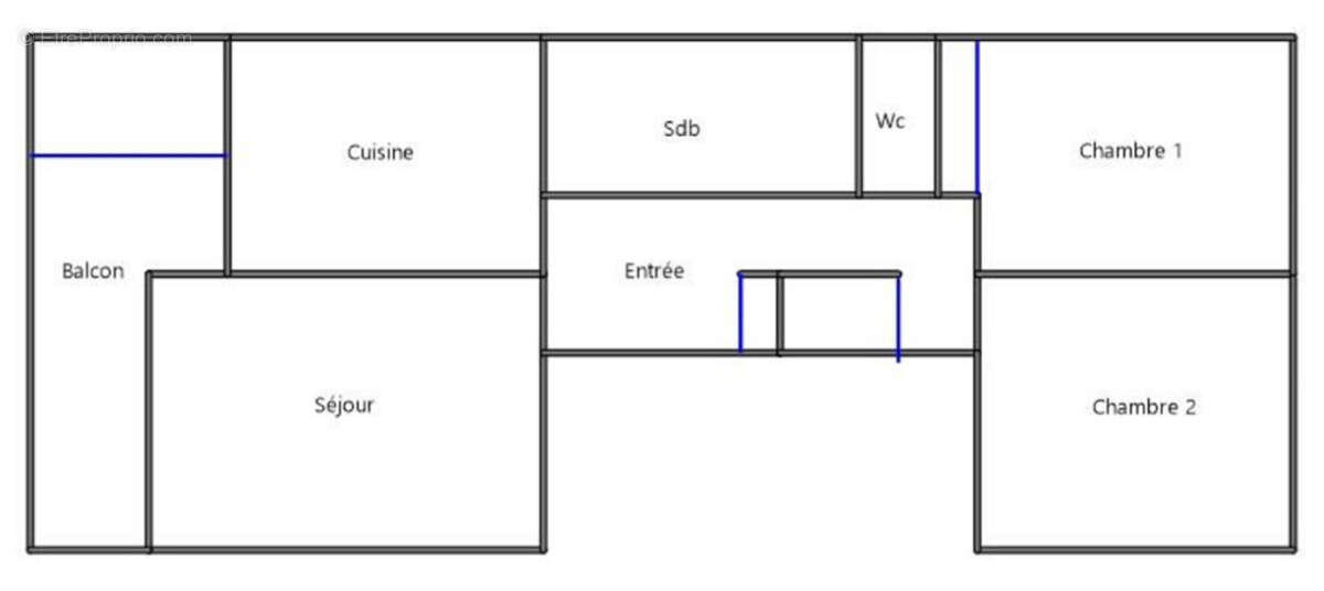 Appartement à LE COTEAU