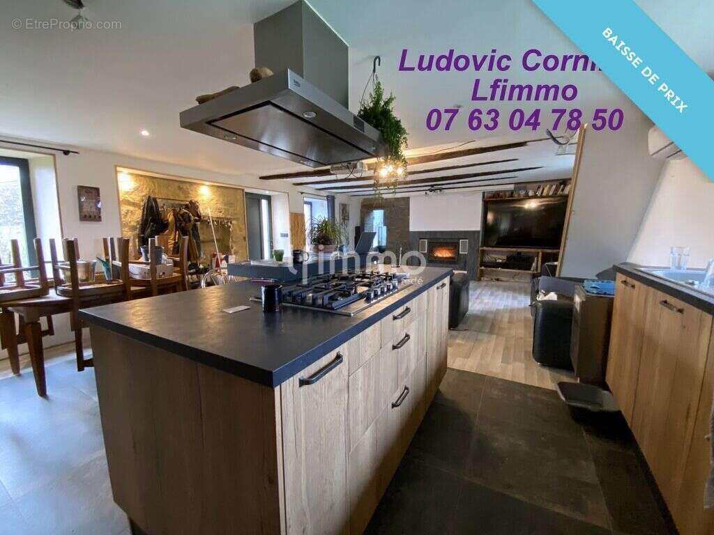 Maison à la campagne : 119m2, granges, 1.5ha - photo 2