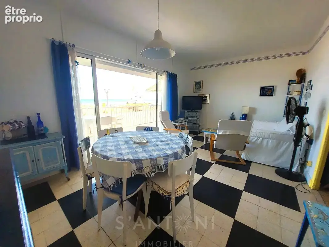 Vieux marseillan plage  front de mer - vue mer, t3, terrasse, parking - photo 6