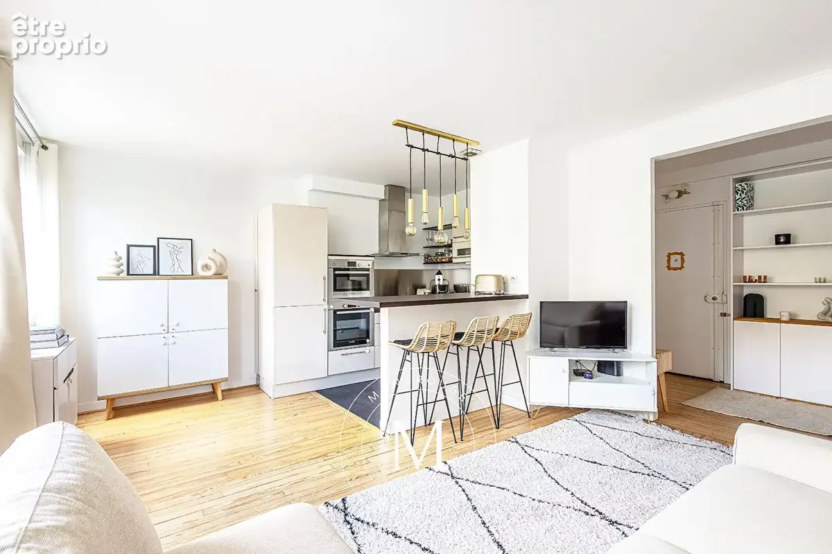 Appartement Montrouge 3 pièces 60 m² + balcon - photo 2