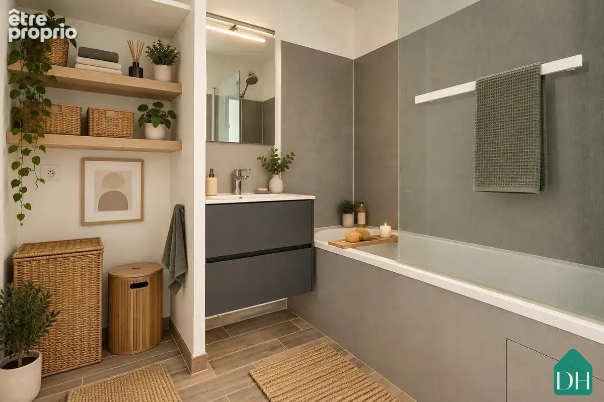 Appartement T3 de 72,25 m2   dernier étage avec ascenseur   Stationnement intérieur   Secteur de Lamoricière - photo 12
