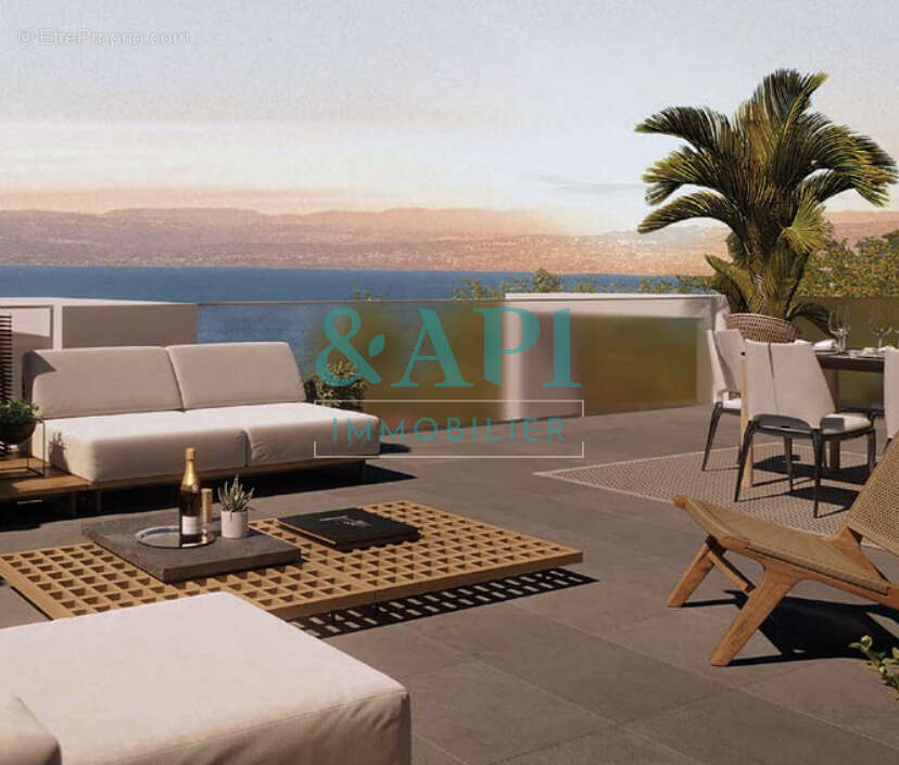 Evian les bains appartement t3 avec terrasse - photo 2