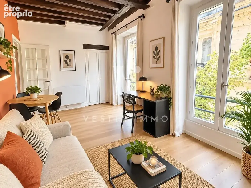 Montparnasse – studio de charme au calme sur cour arborer. idéal pied-à-terre ou investissement - photo 1