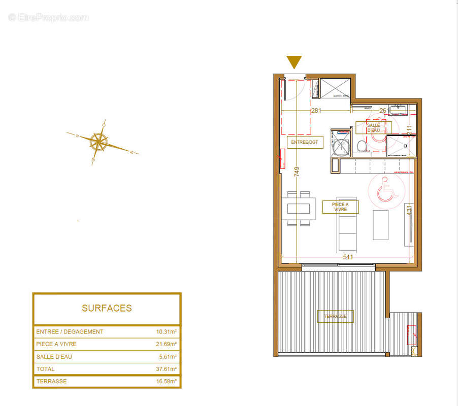 Appartement à SARI-SOLENZARA