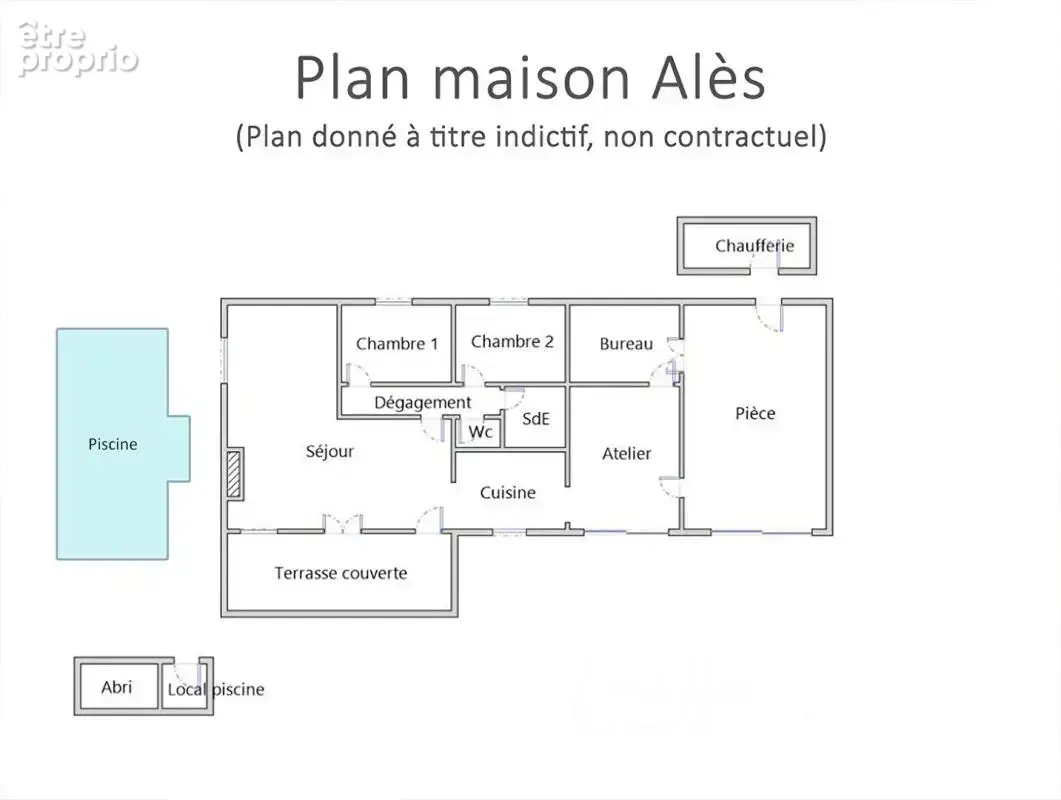 Maison individuelle de plain-pied avec piscine et terrain clos de 558m² - photo 18