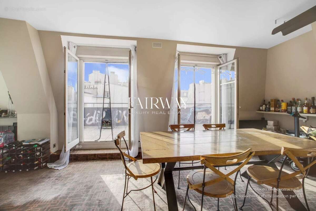 Duplex de standing de 3 pièces et 87m² avec terrasse plein sud de 50m² et parking, au cœur du marché Lévis – Paris 17ème - photo 7