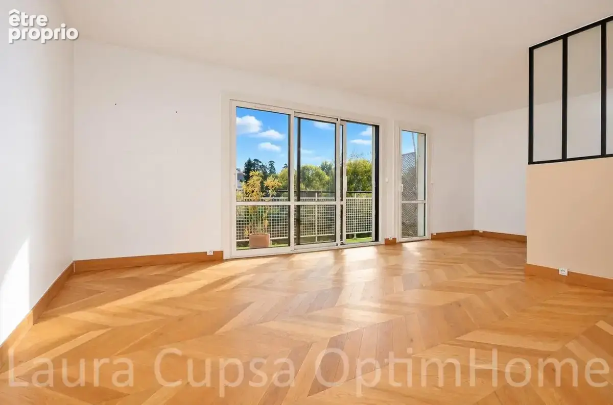 Sceaux - 8 min rer sceaux - 4p - 65,36 m² - balcon - 4e et dernier etage -  cave - box et parking libre dans residence fermee - photo 3
