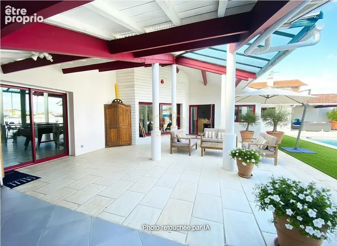 Maison d'architecte T5 avec piscine à vendre à Gujan-Mestras - photo 2