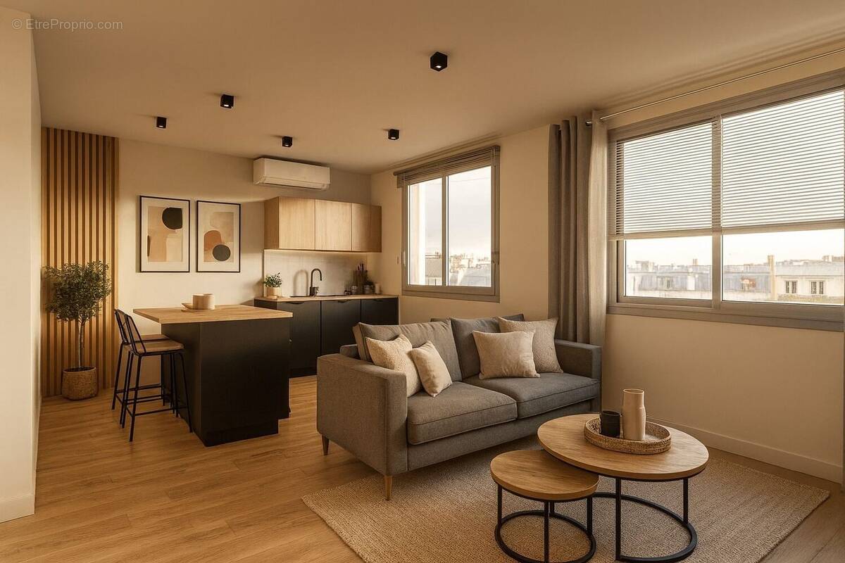 Appartement à ISSY-LES-MOULINEAUX