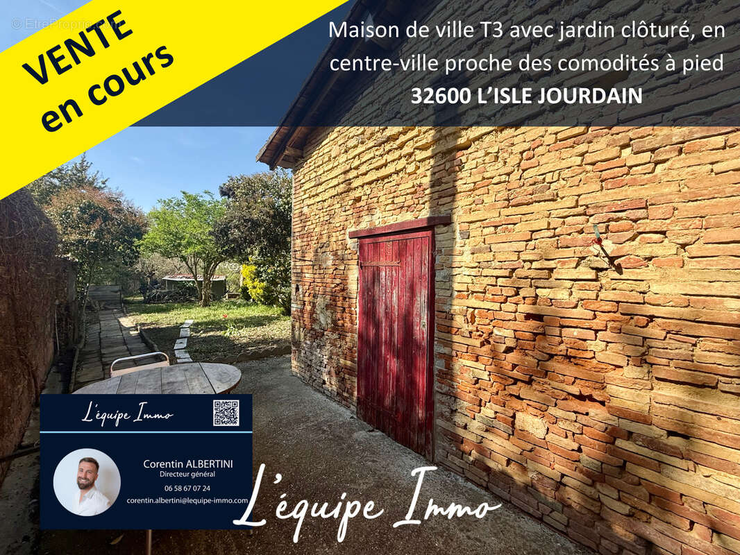 Maison à L'ISLE-JOURDAIN