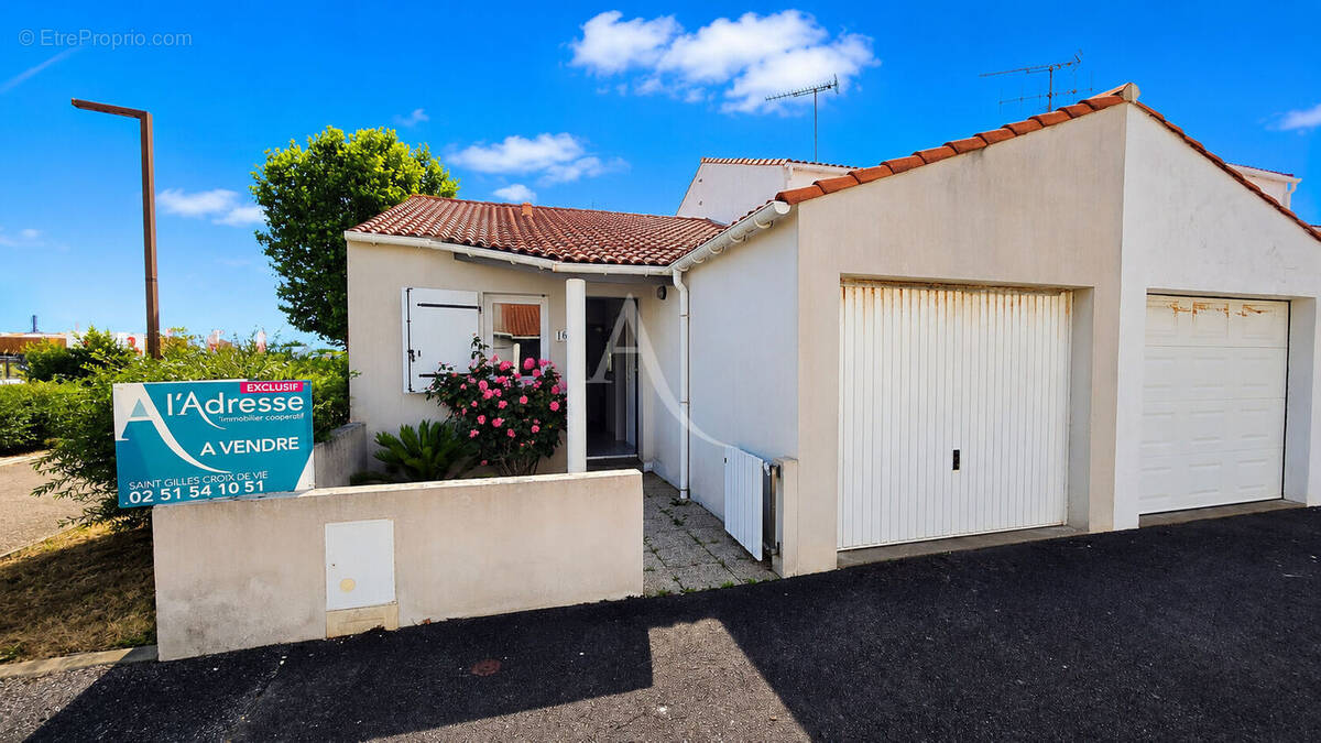 Maison à SAINT-GILLES-CROIX-DE-VIE