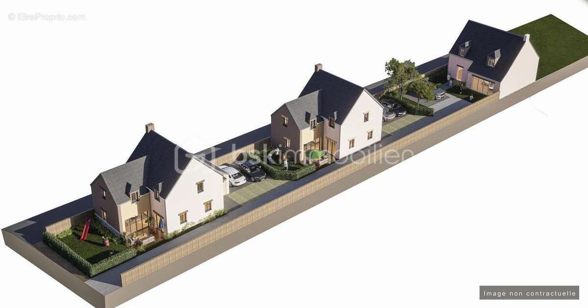 Saint-suliac –3 constructions autorisées - proche centre historique – terrain 1 580 m² – pcvd purgé – 3 terrains viabilisés - photo 3