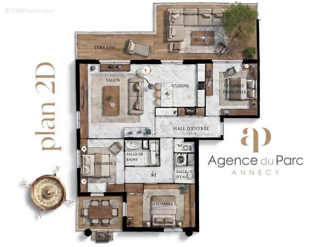 Appartement à QUINTAL