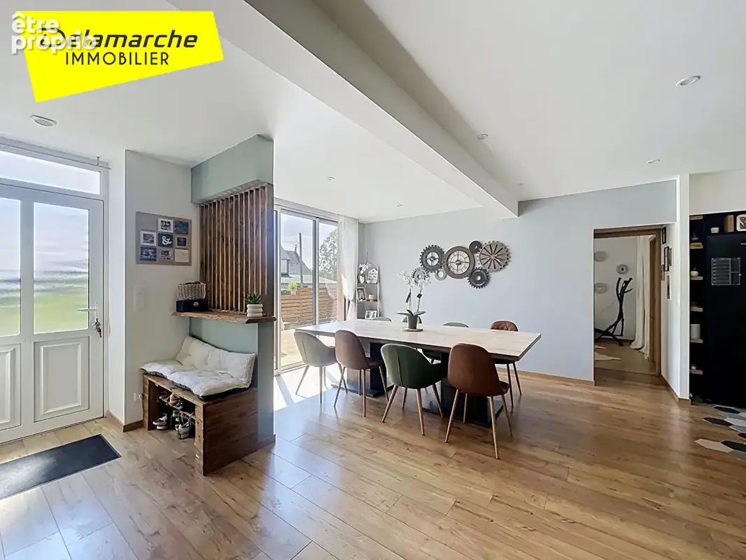 A vendre  maison coup de coeur  à brécey  50370  maison 6 pièces avec terrain 2100 m² - photo 5