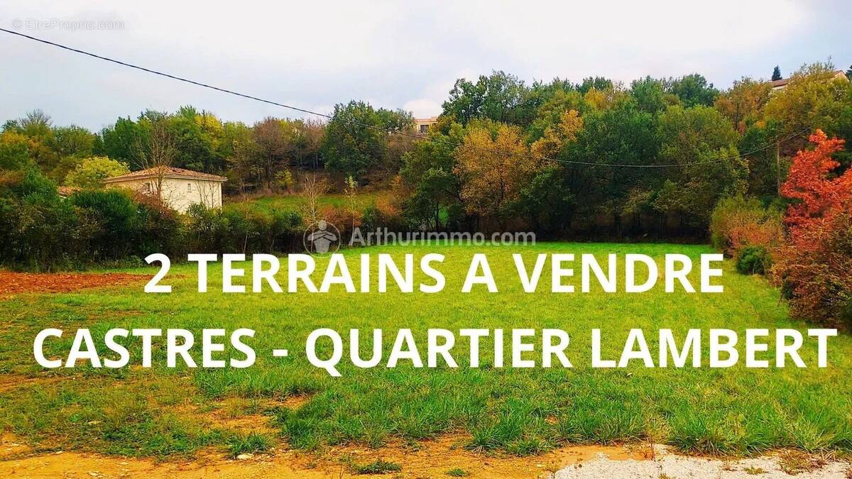 Terrain à CASTRES