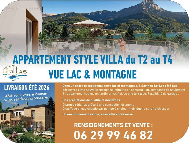 Appartement à SAVINES-LE-LAC