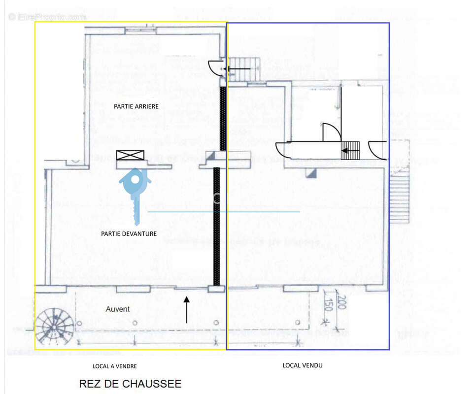Commerce à VEZERONCE-CURTIN