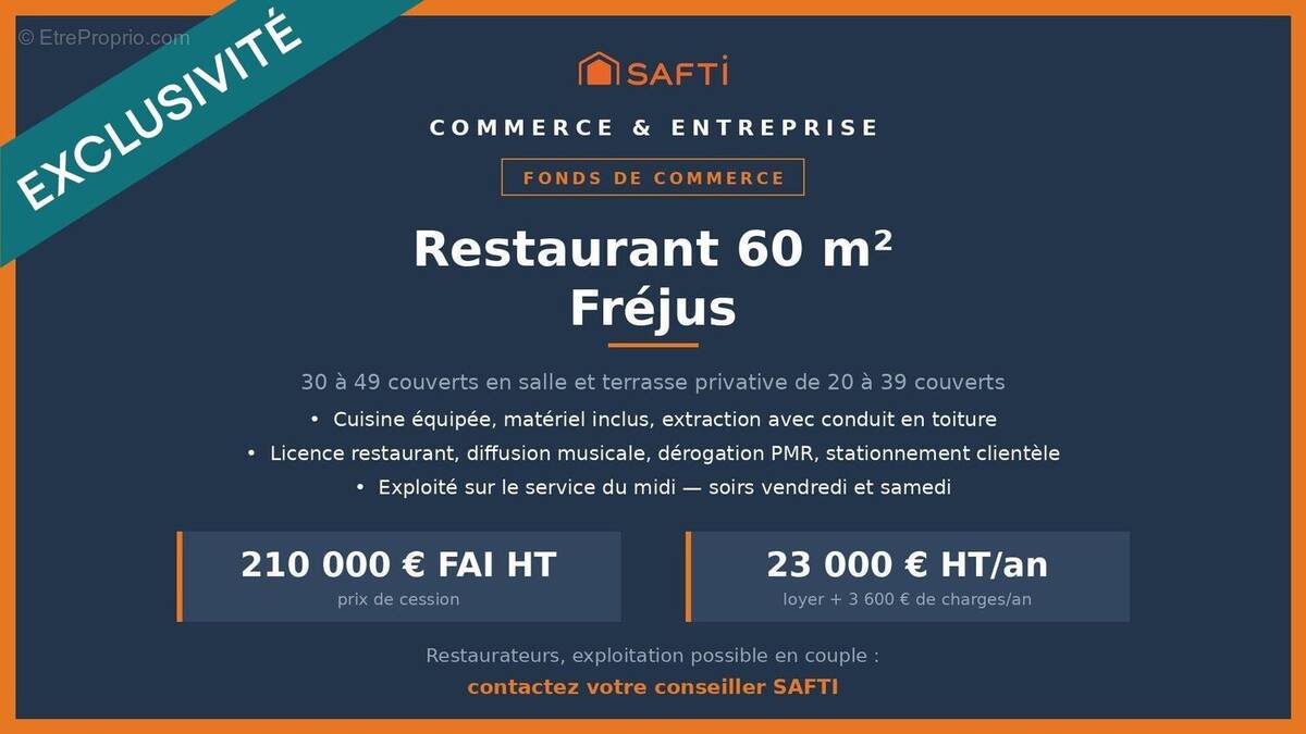 Photo 1 - Commerce à FREJUS