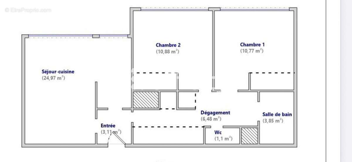 Appartement à CLICHY