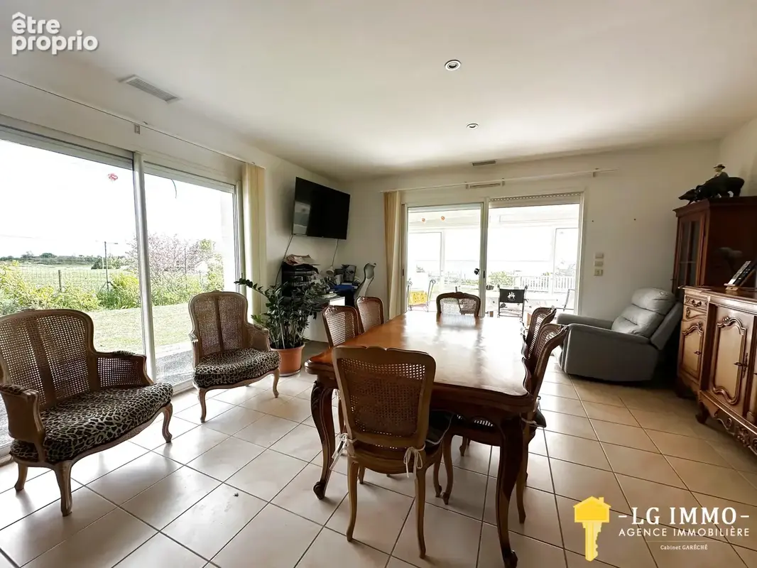 Maison face estuaire sur les hauteurs de Barzan Plage - photo 7