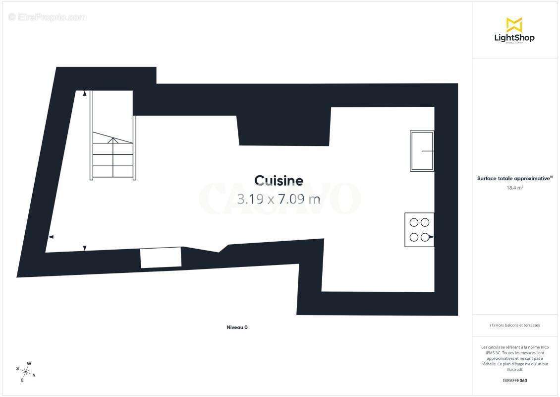 Appartement à PARIS-3E