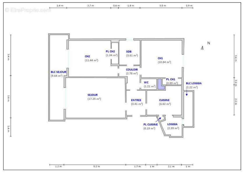 Appartement à ANTIBES