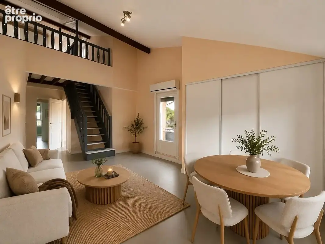 Photo aménagée avec l'IA - Appartement à PRIVAS