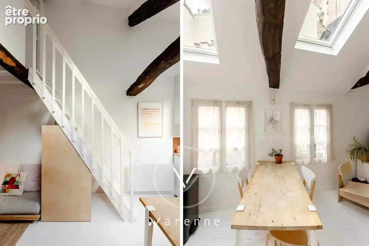 Paris 6 - Place Saint Sulpice - Dernier Etage - Esprit Loft - 41 m² - photo 5